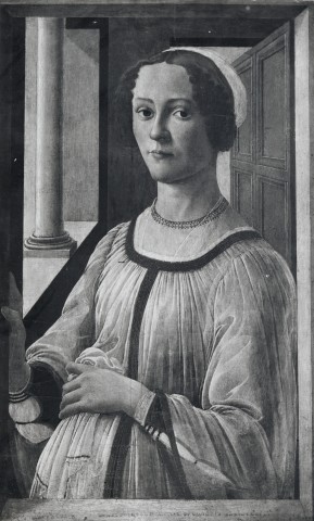 Victoria and Albert Museum — Filipepi Alessandro - sec. XV - Ritratto di Smeralda Bandinelli — insieme